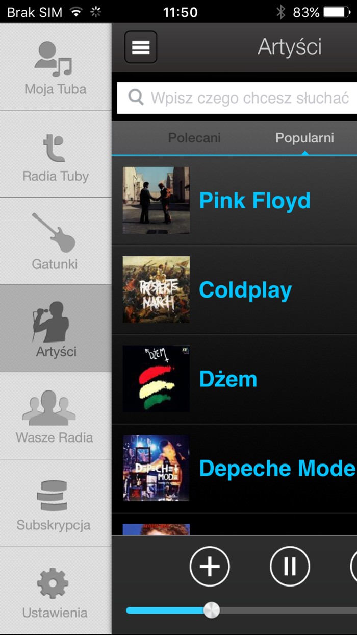 Tuba.FM - Muzyka i Radio Internetowe