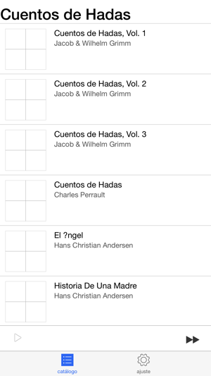 Audiolibro Cuentos de Hadas