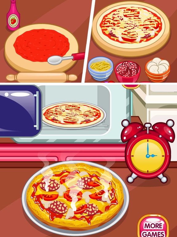 Скачать Make a pizza- Cooking games for kids