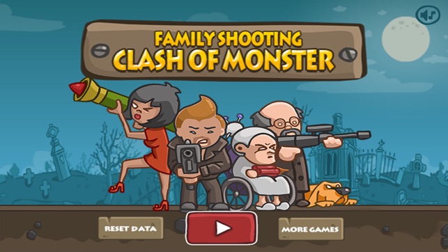 Clash of Monster:Family Shooting