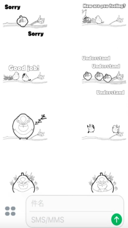 Animation stickers Birds chic screenshot-3