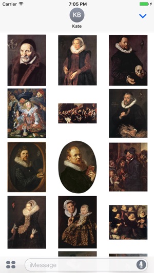 Frans Hals Artworks Stickers