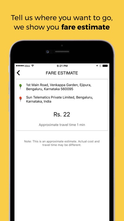 Aamchi Drive –Taxi Booking App screenshot-3