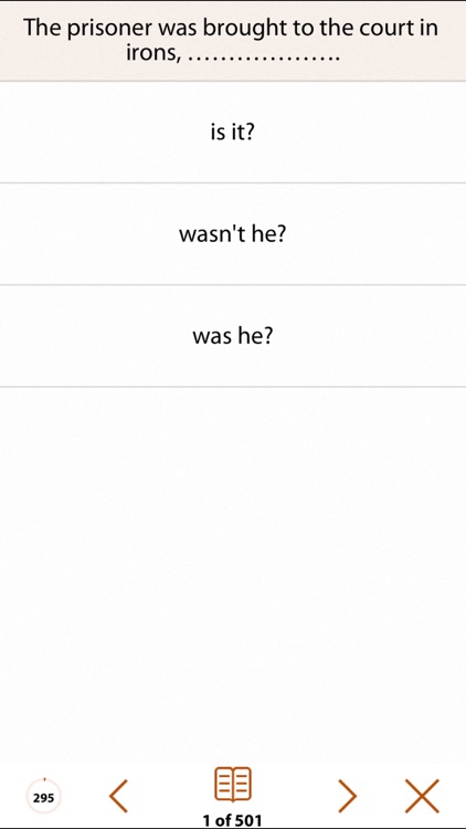Grammar Express: Question Tag Lite