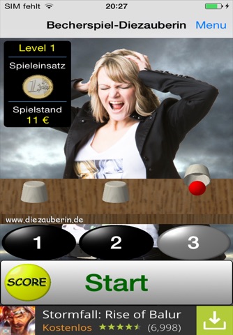 Becherspiel-Diezauberin screenshot 3