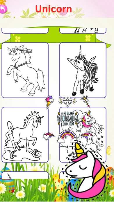 How to cancel & delete Printable Cute Unicorn Coloring Page for Girls from iphone & ipad 1