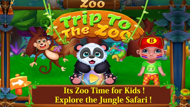 Kids Trip To The Zoo - Crazy Jungle Safa