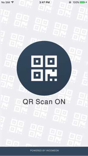 QR Scan ON