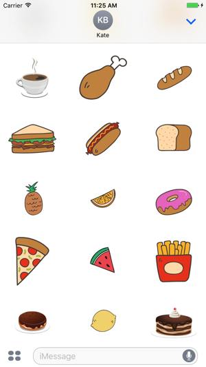 Eat and Food stickers pack(圖3)-速報App