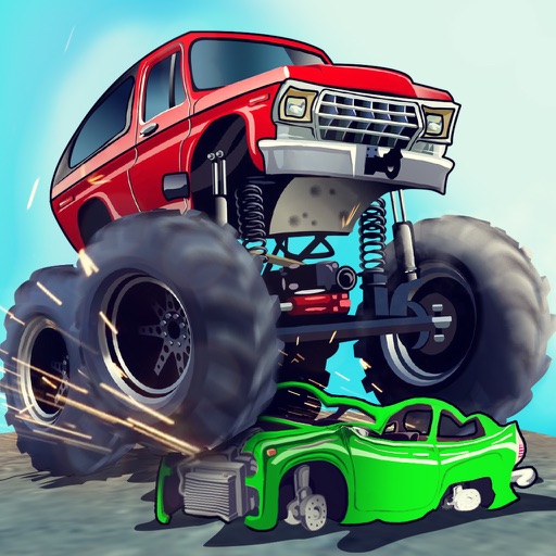 Monster Truck Flip Jumps Icon