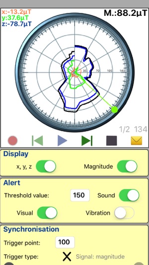 Gauss Tesla Meter(圖3)-速報App