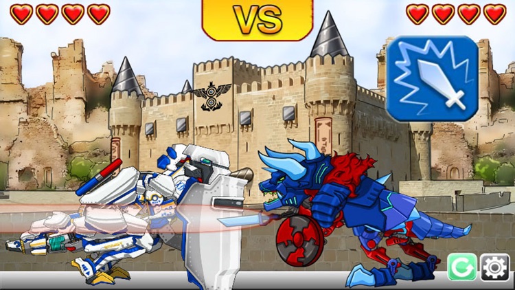 Combine! Dino Robot - Tyrano + Tricera2 screenshot-4