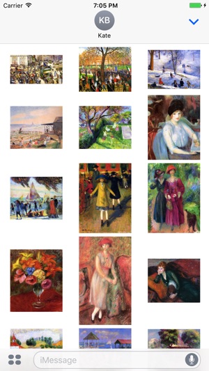 William James Glackens Artworks Stickers(圖4)-速報App