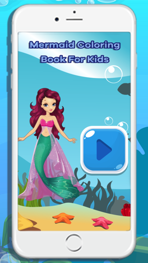 Mermaid Coloring Book for kids(圖2)-速報App