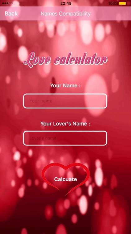 Game love name test 104 Love