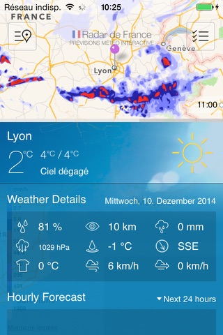 Radar de France - Météo screenshot 2