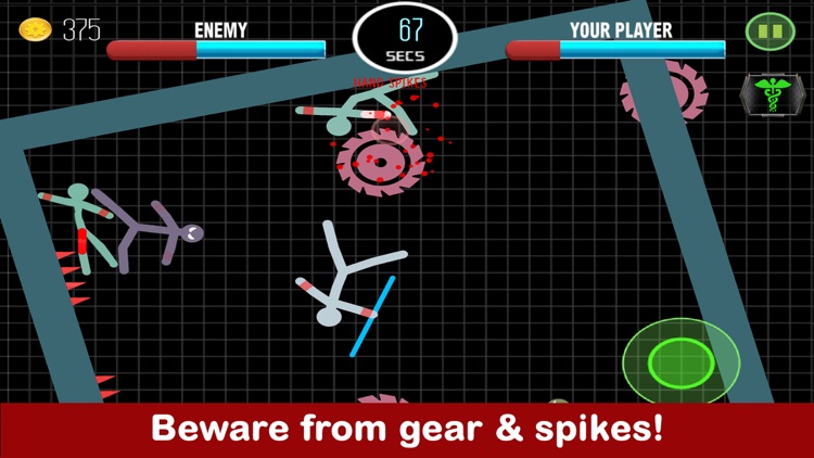 Stickman Fight Boxing Physics Games screenshot-3
