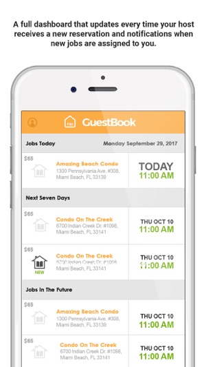 GuestBook Pro - For Cleaners