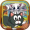 Escape the Wild Cat and make the 8 Kittens team survive as long as possible