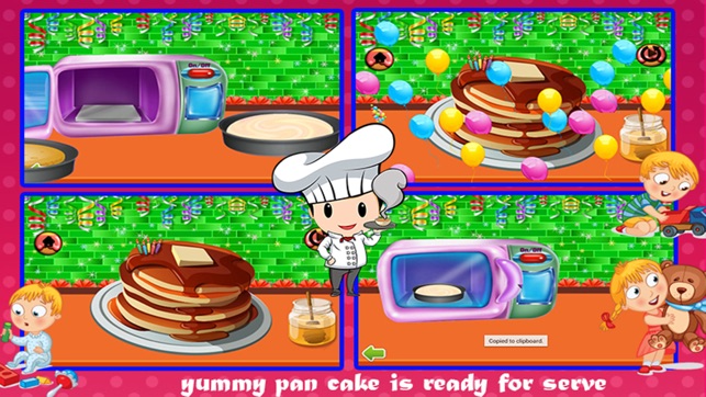 Kids Pan Cake Shop - kids Education Game(圖5)-速報App