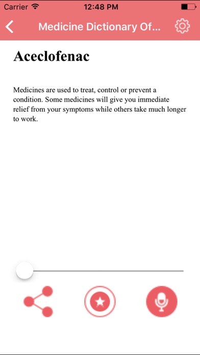 How to cancel & delete Medicine Dictionary from iphone & ipad 3