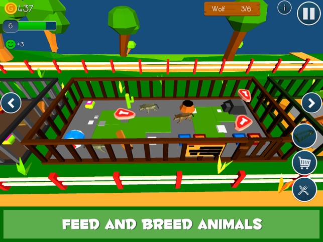 App Store 上的 我的动物园制作模拟器3d