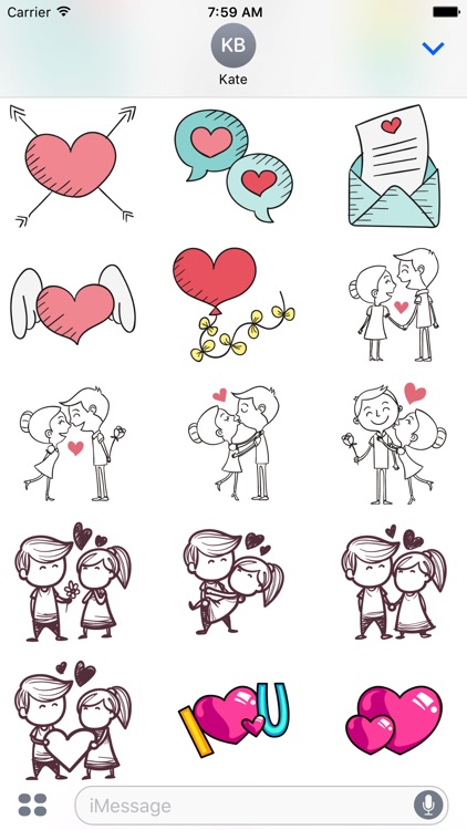 Valentine's Day & Love Stickers