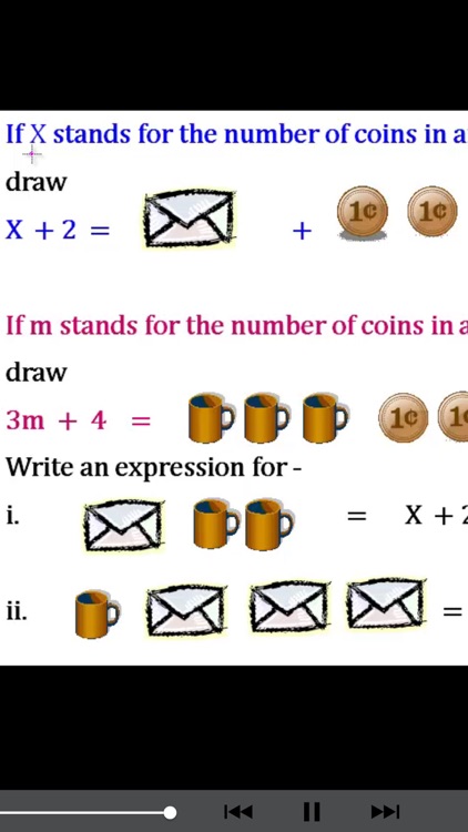 Algebra Year 7 Maths
