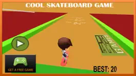 Game screenshot Cool skateboard game for kids: Drone Skateboarding hack