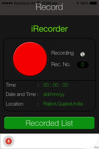 iRecording Professional Lite screenshot 2