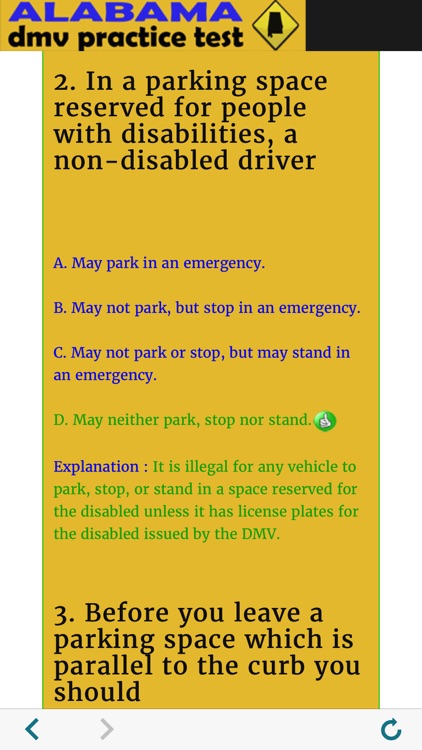 alabama dmv Practice Test screenshot-4
