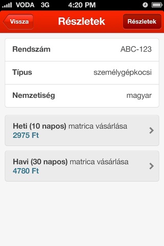 Vodafone - Autópálya screenshot 2