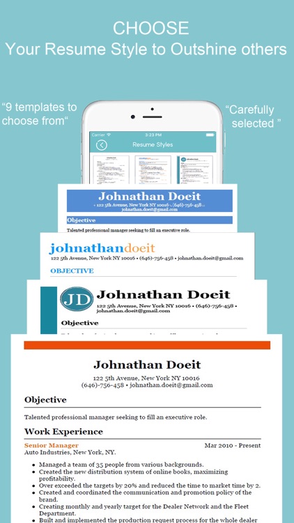 Resume Builder - Quick CV Designer with Templates