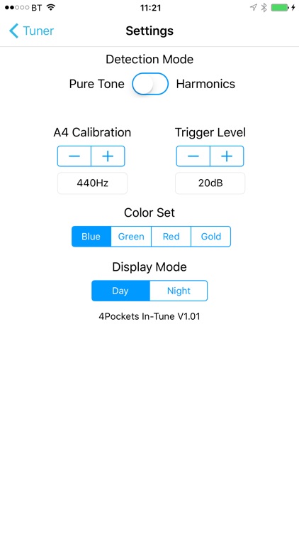 In-Tune Instrument Tuner