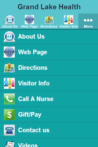 Grand Lake Health System screenshot 2