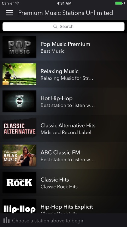 Premium Music Stations - Unlimited screenshot-3