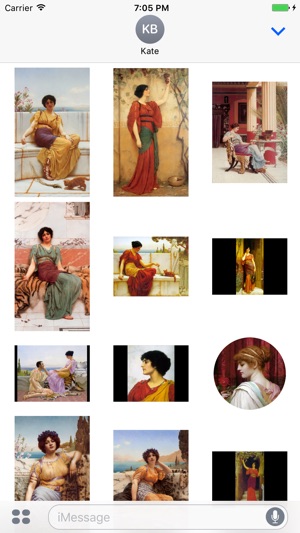 John William Godward Artworks Stickers(圖3)-速報App