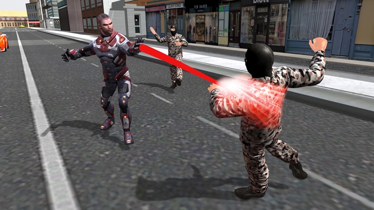 Flying Super Hero Fight Real City Criminals screenshot-3
