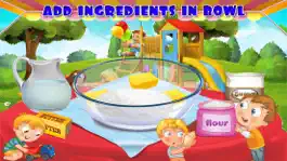 Game screenshot Kids Pie Cake Maker - for small Kids birthday apk