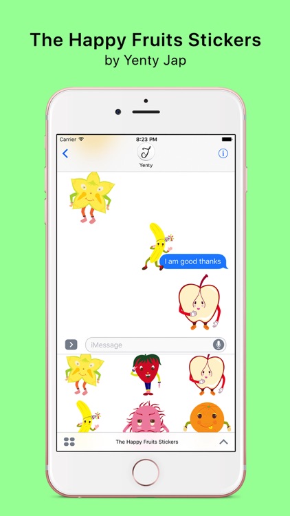 The Happy Fruits Stickers