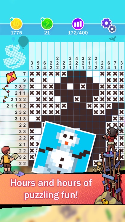 Picture Cross : World's Biggest Picross Puzzle screenshot-4