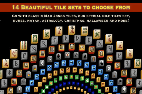 Mah Jongg Tiles Solitaire screenshot 2
