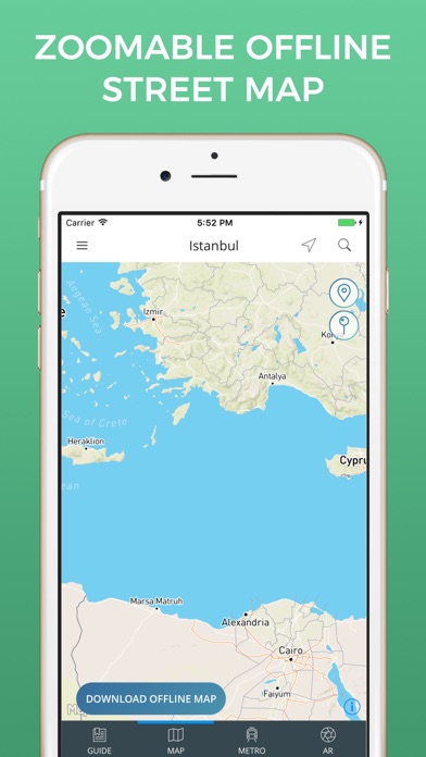 Istanbul Travel Guide with Offline Street Map screenshot 3