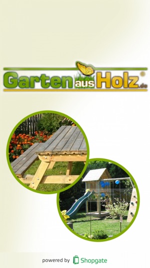 Garten aus Holz