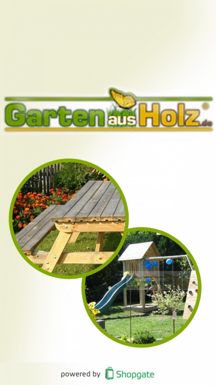 Garten aus Holz