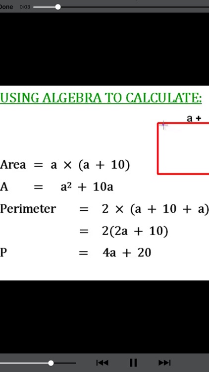 Algebra Introduction (Year 8 Mathematics) screenshot-3