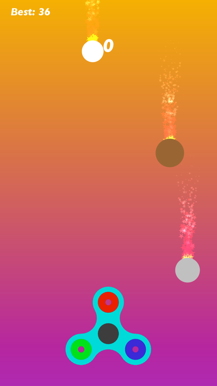 指尖陀螺Fidget Spinner 手指螺旋减压舒缓焦虑小游戏