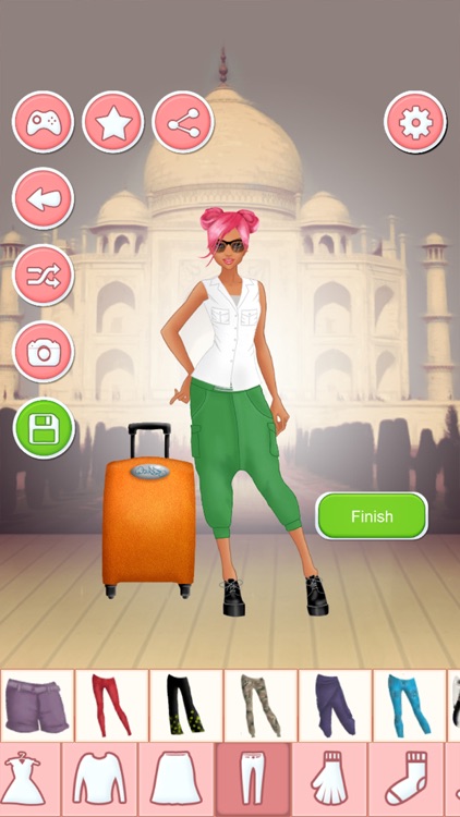 Travel Dress Up Games - Fashion And Makeover Game