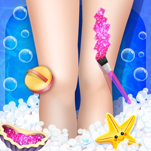 Mermaid Tail & Leg Spa - Fun Games iOS App