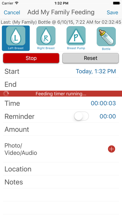 Basic Baby - feed, medical log and track screenshot 4